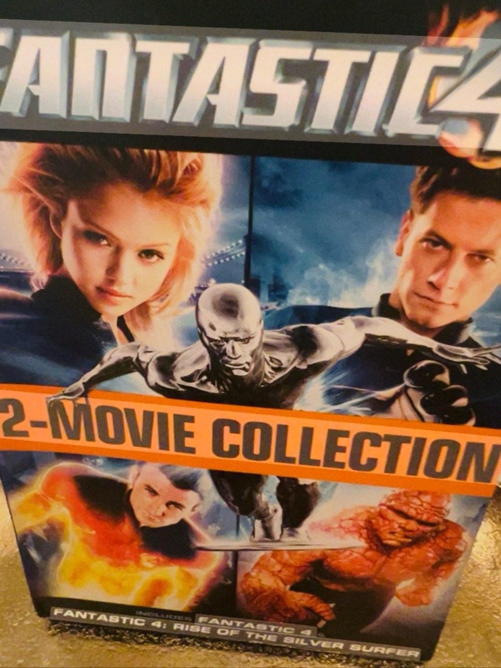 #1811**Fantastic 4: 2-Movie Collection (Black/Orange)